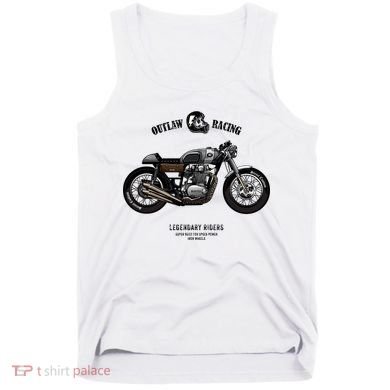 Vintage Cafe Racer Poster Tank Top