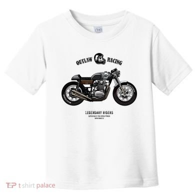 Vintage Cafe Racer Poster Toddler T-Shirt