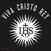 Viva Cristo Rey Catholic Christian Bible Verse Religious Long Sleeve Shirt thumb 2