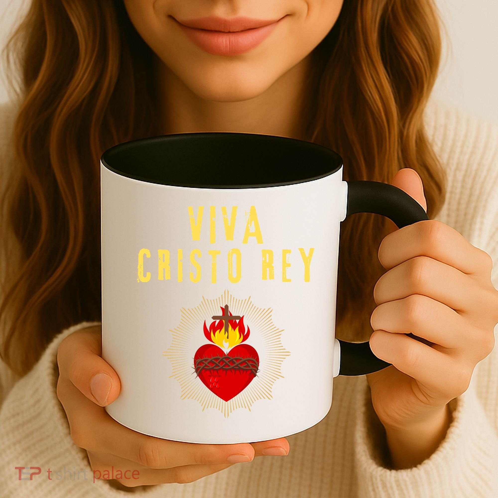 Viva Cristo Rey Roman Catholic Gift Coffee Mug