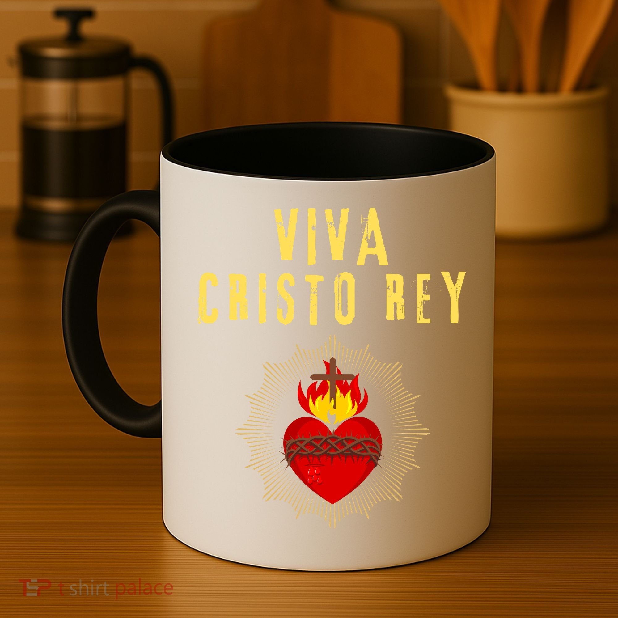 Viva Cristo Rey Roman Catholic Gift Coffee Mug