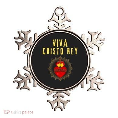 Viva Cristo Rey Roman Catholic Gift Ornament