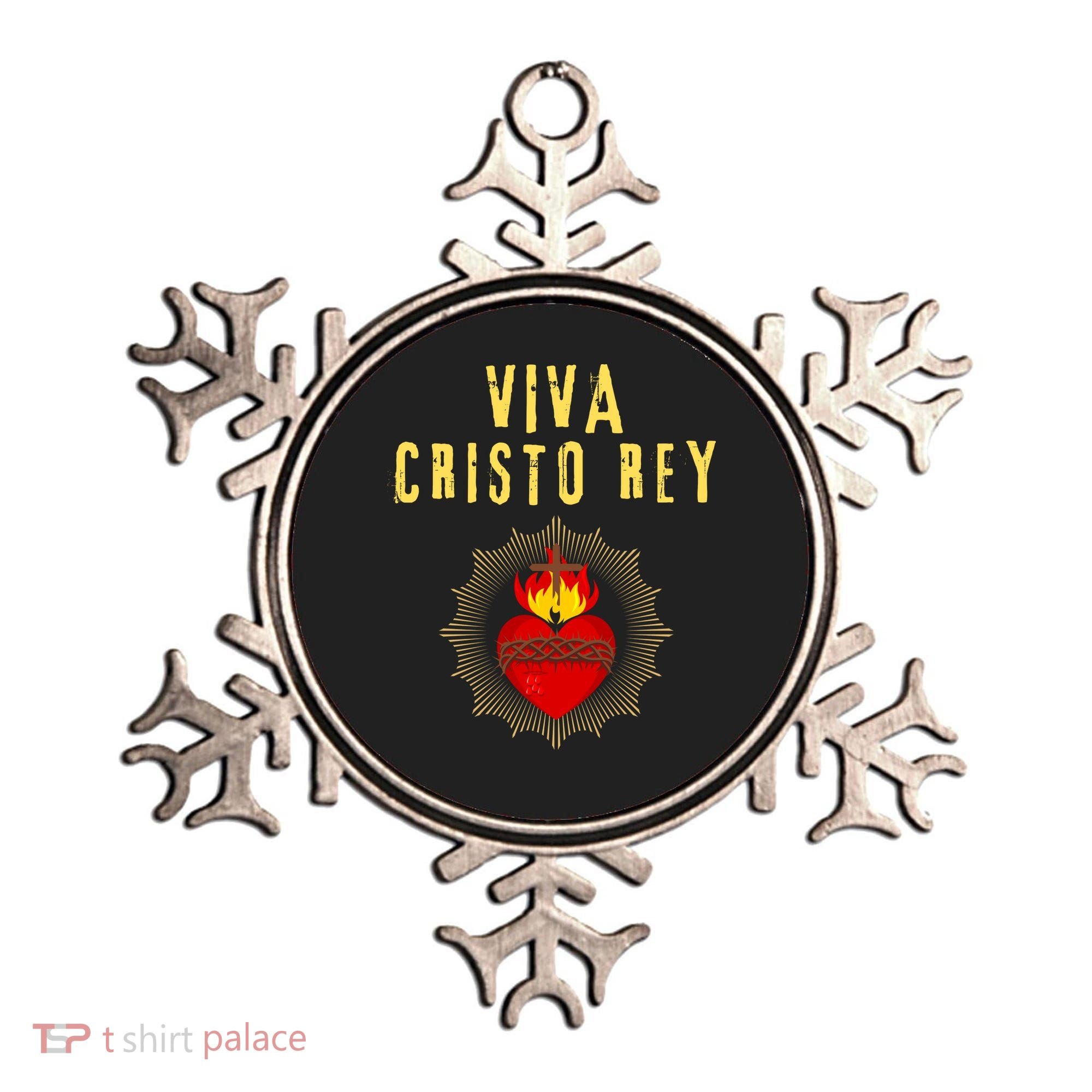 Viva Cristo Rey Roman Catholic Gift Ornament