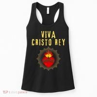 Viva Cristo Rey Roman Catholic Gift Women's Tank Top thumb 0