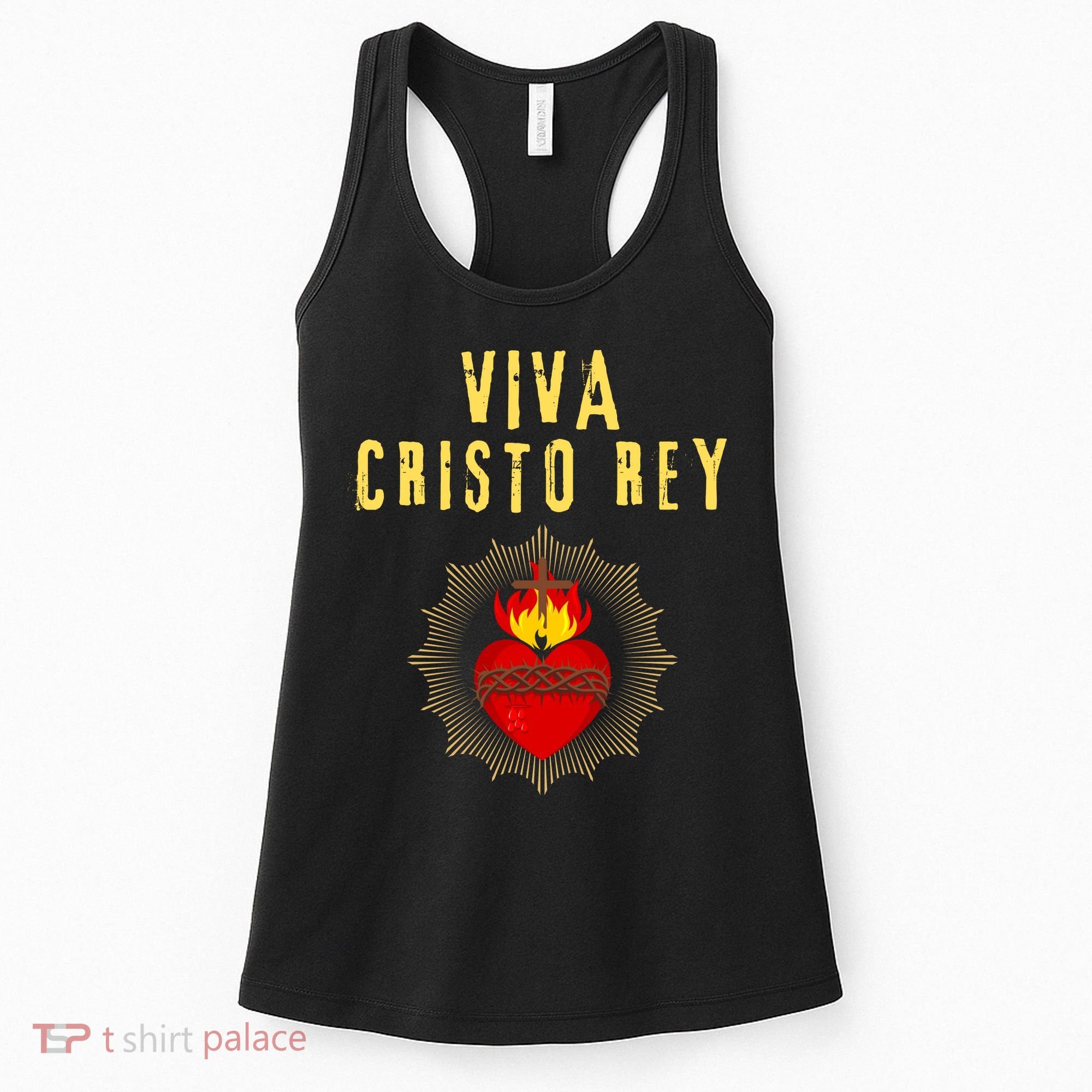 Viva Cristo Rey Roman Catholic Gift Women's Tank Top