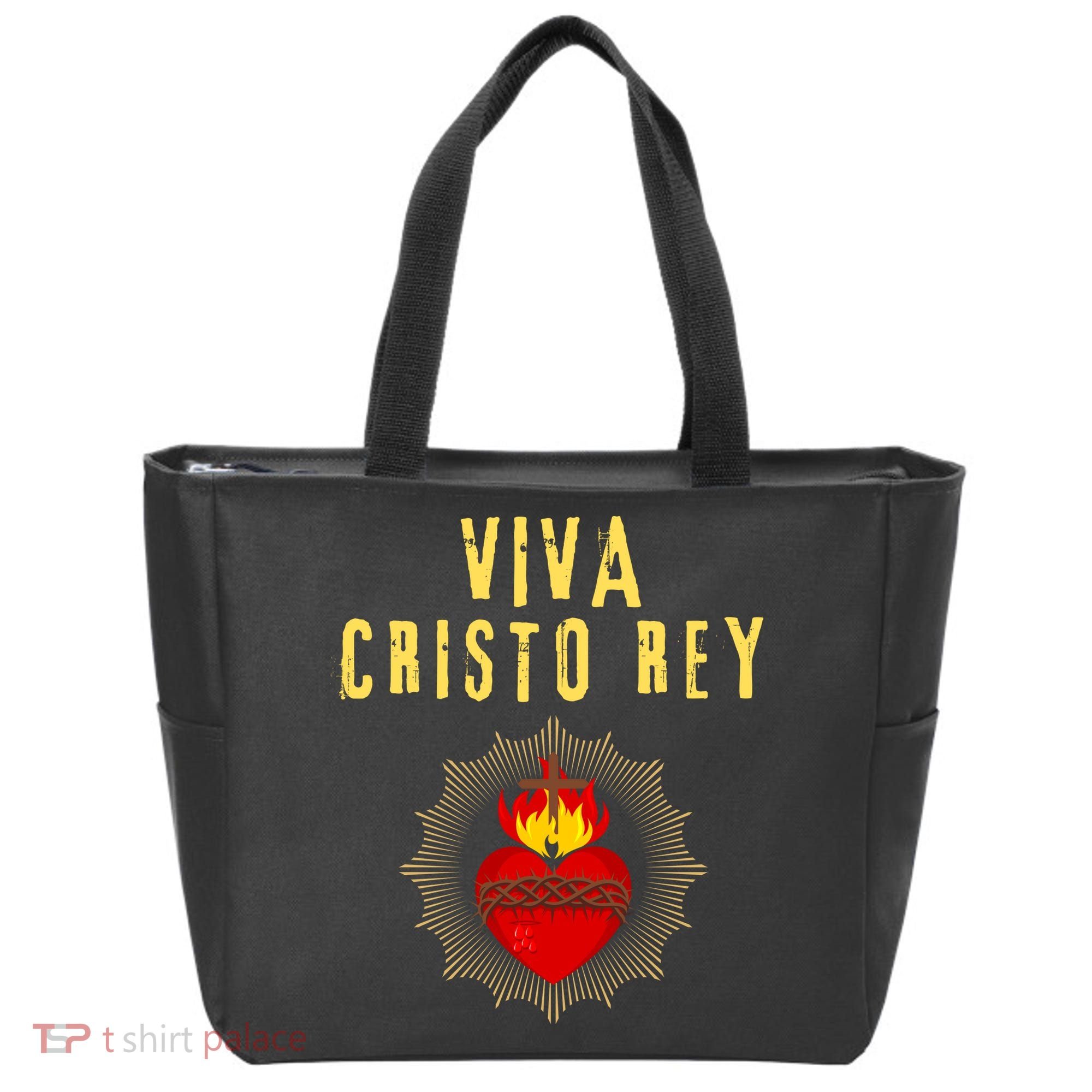 Viva Cristo Rey Roman Catholic Gift Tote Bag