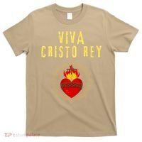 Viva Cristo Rey Roman Catholic Gift T-Shirt thumb 0