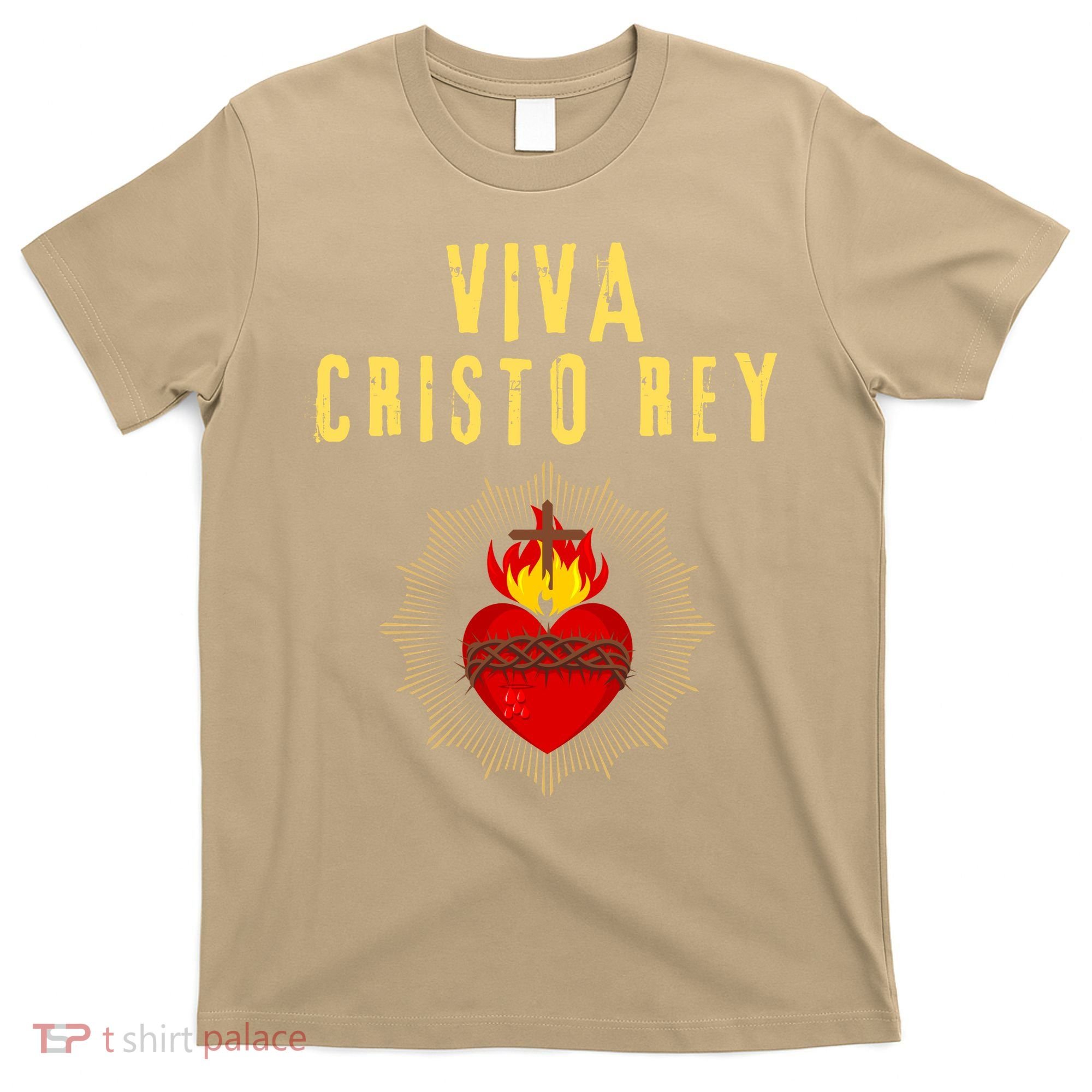 Viva Cristo Rey Roman Catholic Gift T-Shirt