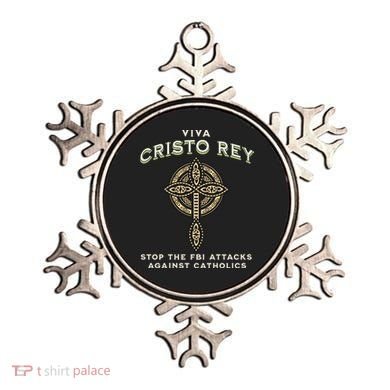 Viva Cristo Rey Roman Catholic Religious Freedom Ornament