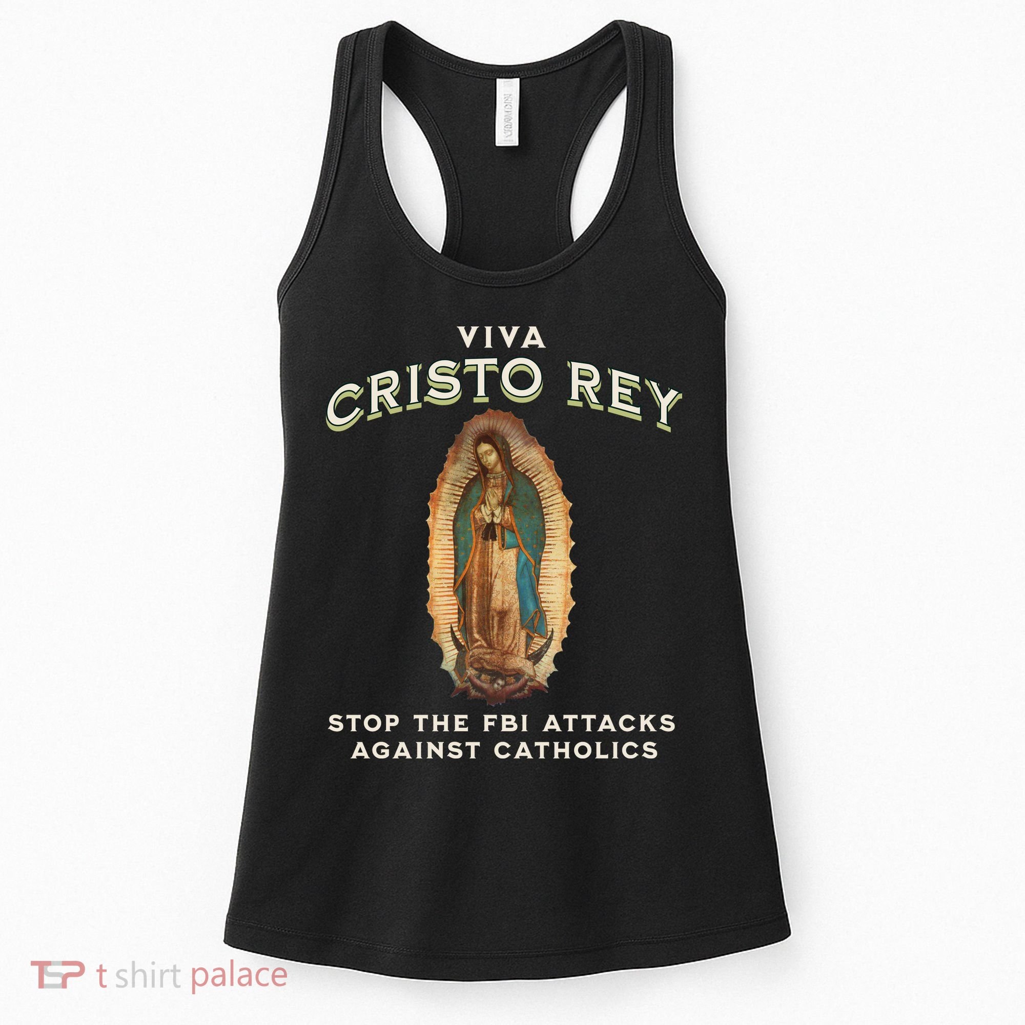 Viva Cristo Rey Roman Catholic Religious Freedom Women's Tank Top