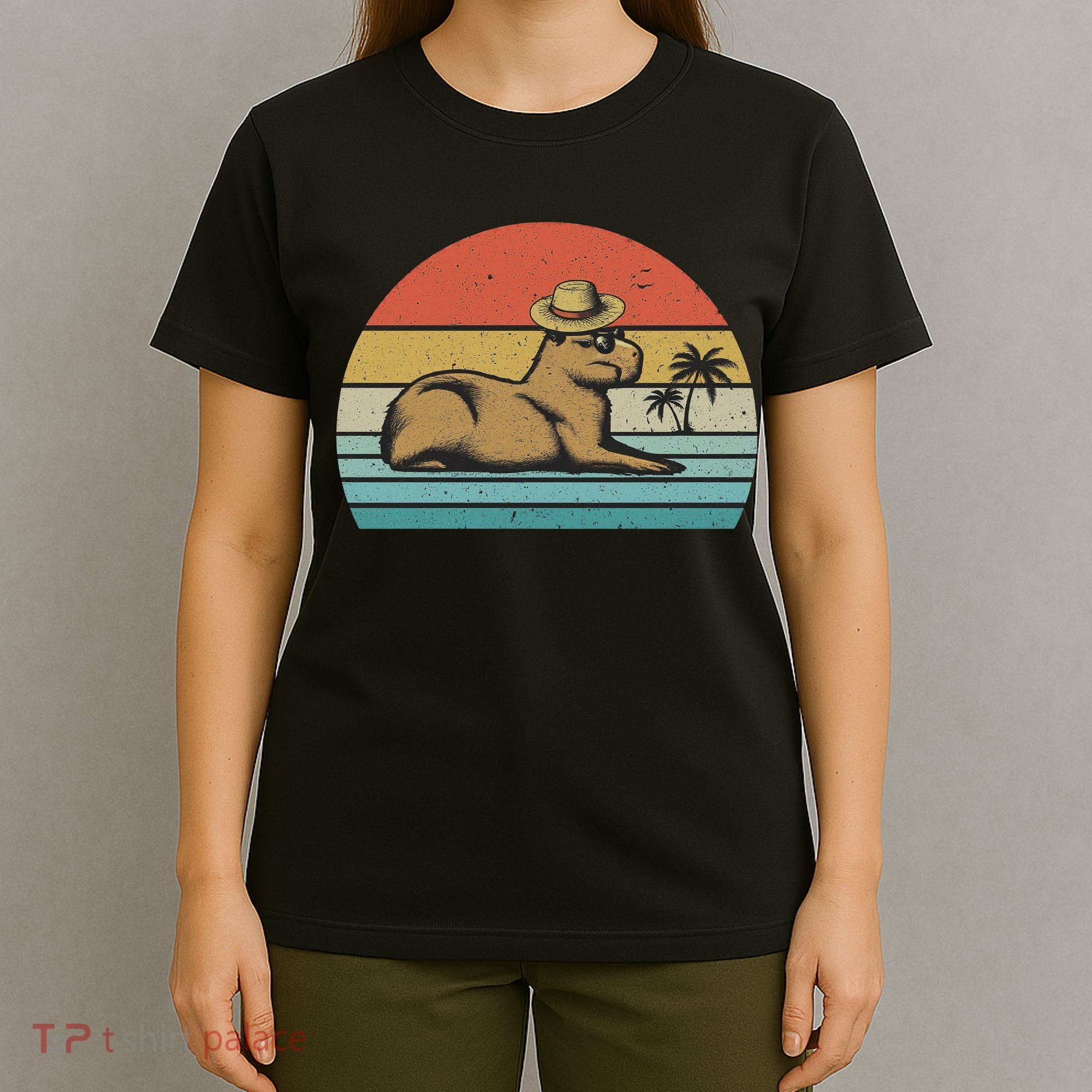 Vintage Capybara Retro Capybara T-Shirt