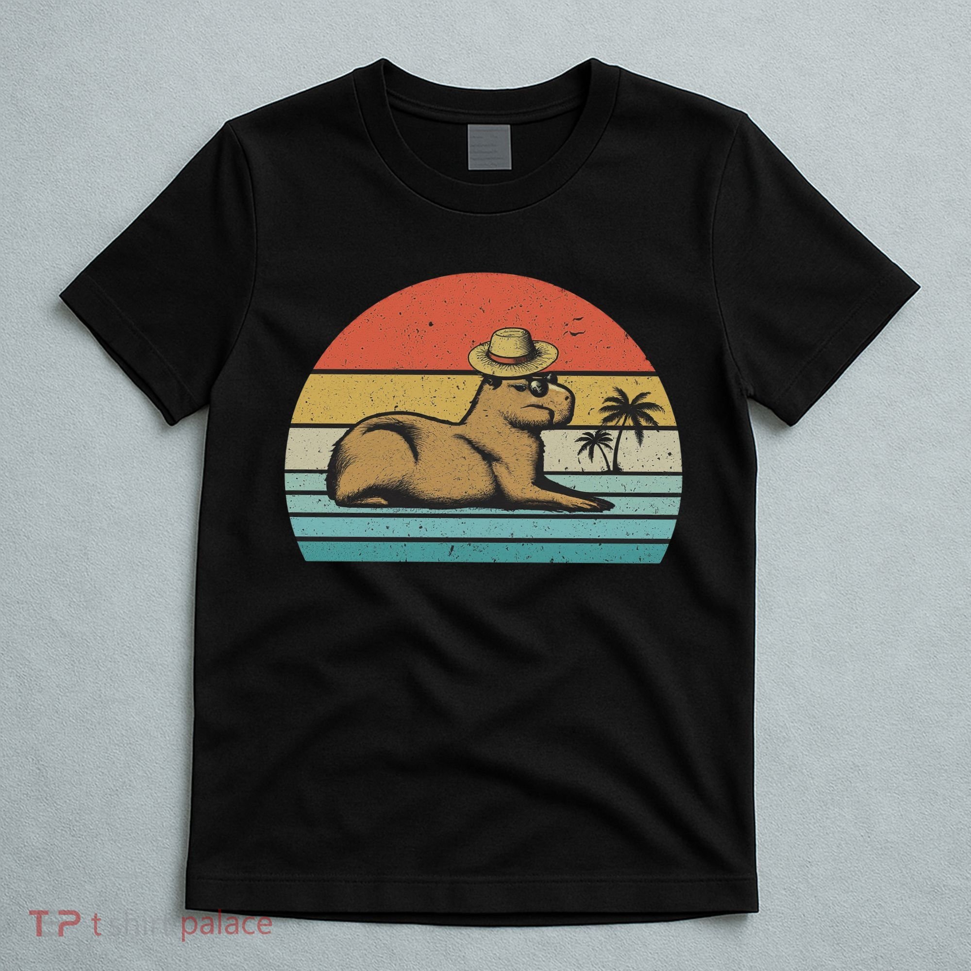 Vintage Capybara Retro Capybara T-Shirt