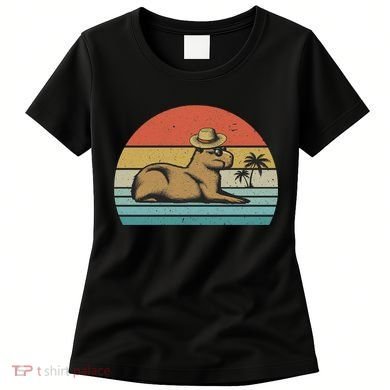 Vintage Capybara Retro Capybara Women's T-Shirt