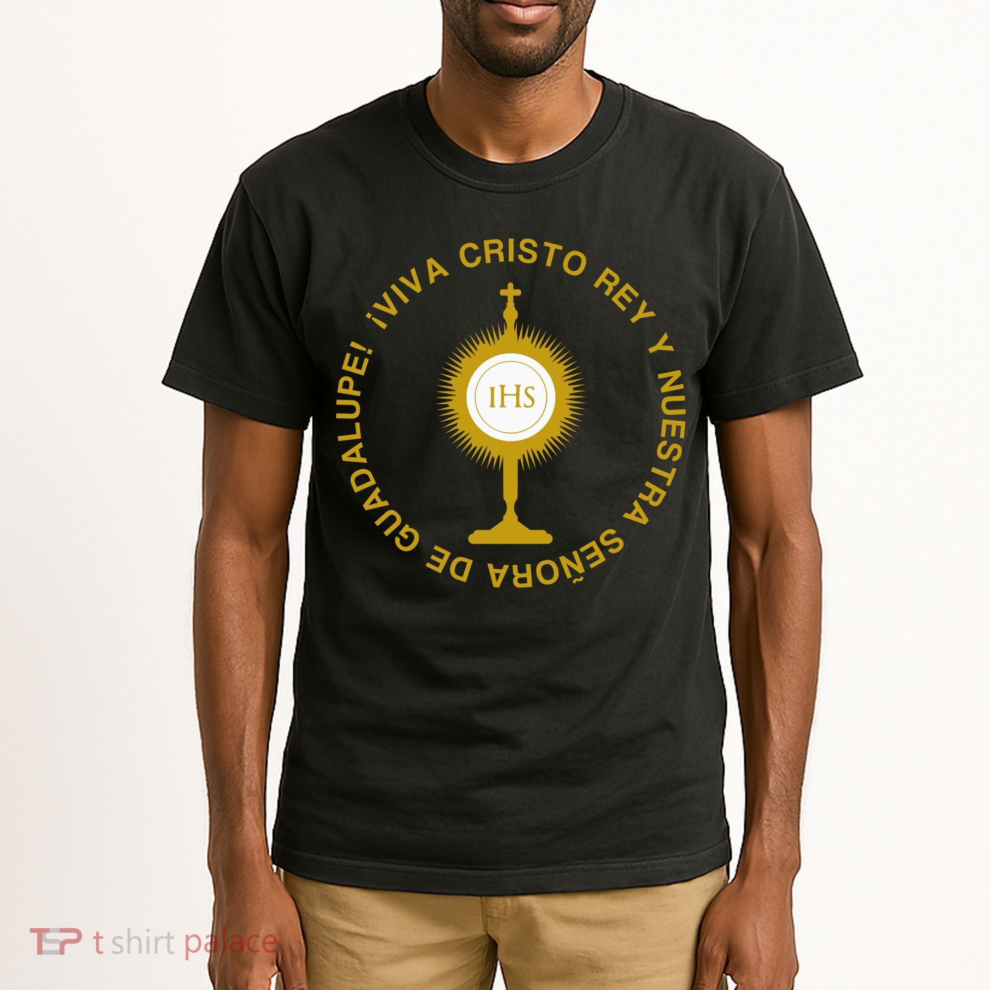 Viva Cristo Rey Catholic Cristeros Gift Tall T-Shirt