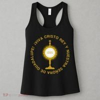 Viva Cristo Rey Catholic Cristeros Gift Women's Tank Top thumb 3