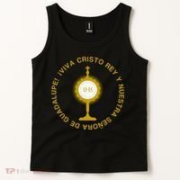 Viva Cristo Rey Catholic Cristeros Gift Tank Top thumb 2