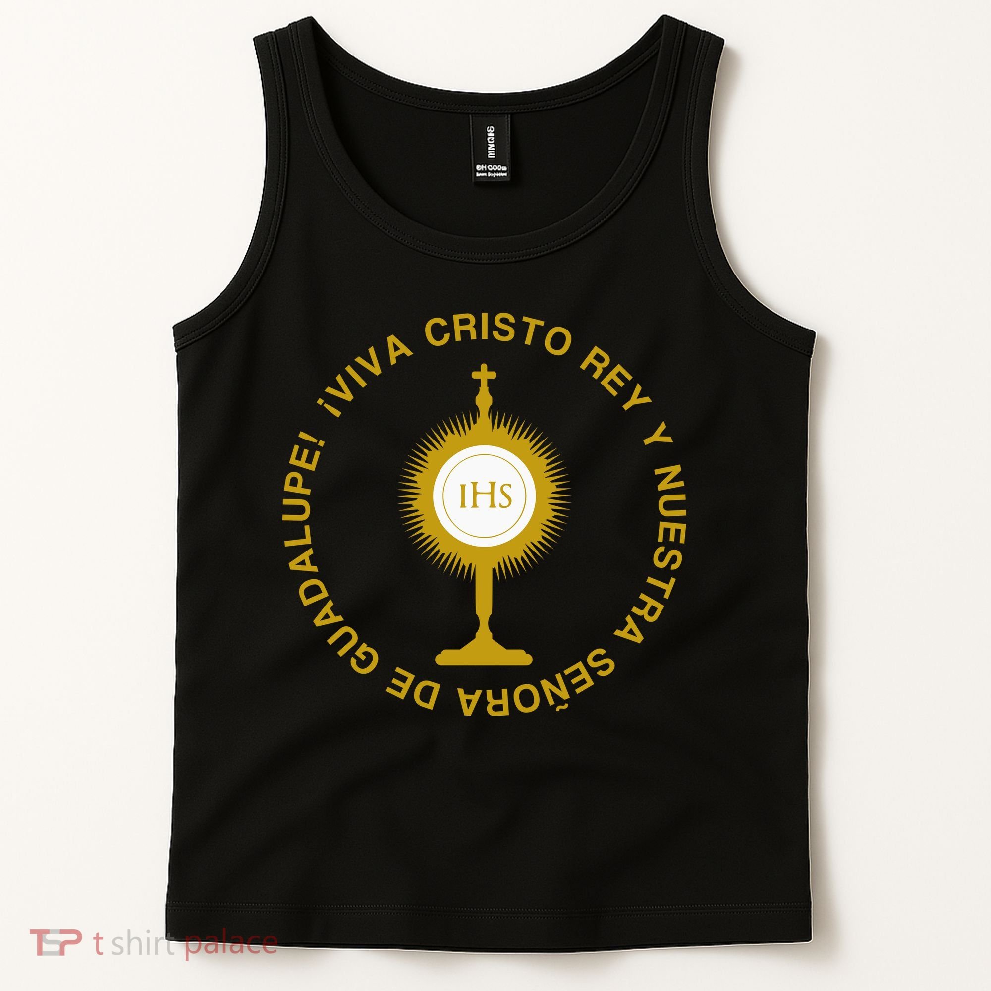 Viva Cristo Rey Catholic Cristeros Gift Tank Top