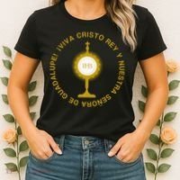 Viva Cristo Rey Catholic Cristeros Gift Women's T-Shirt thumb 2