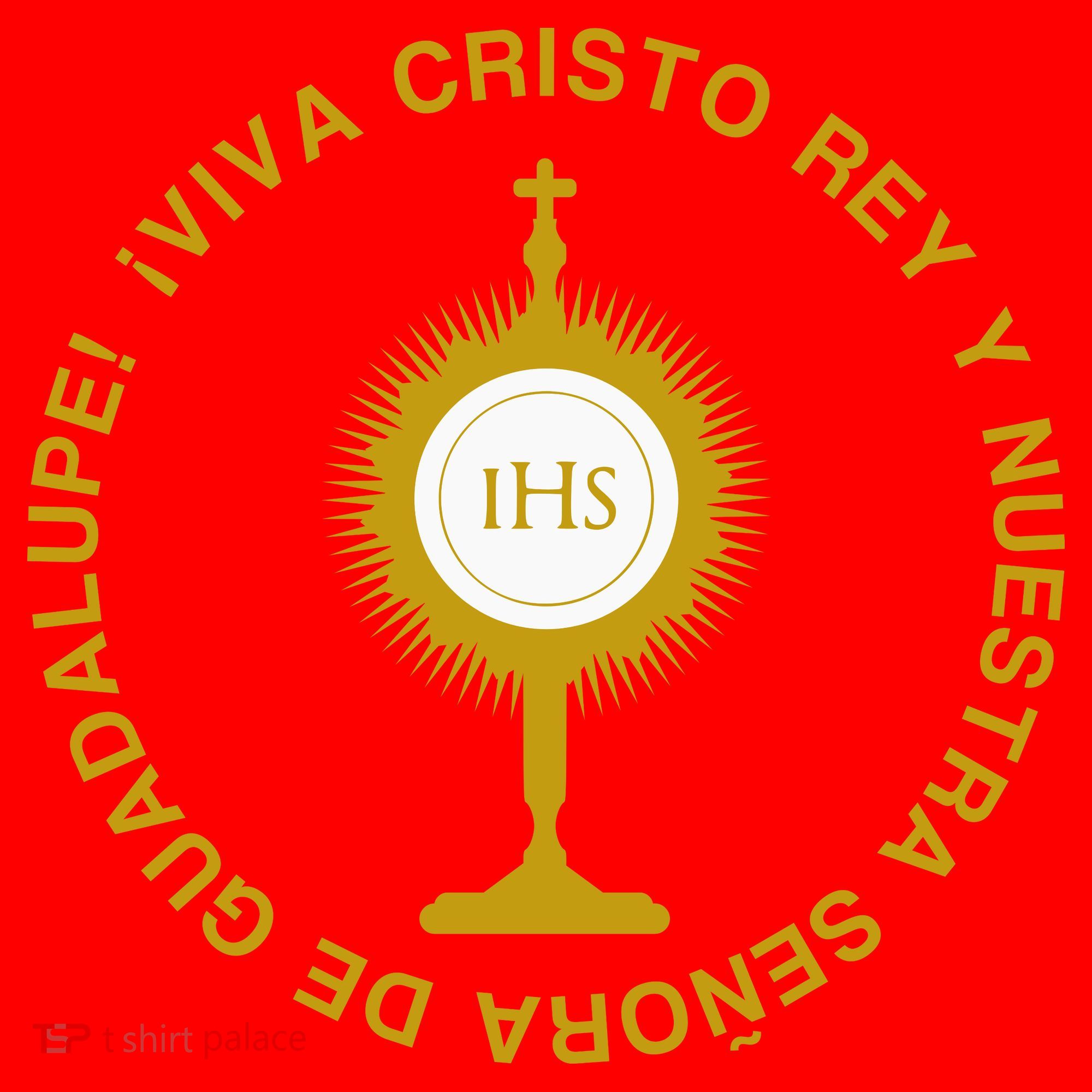 Viva Cristo Rey Catholic Cristeros Gift Santa Hat