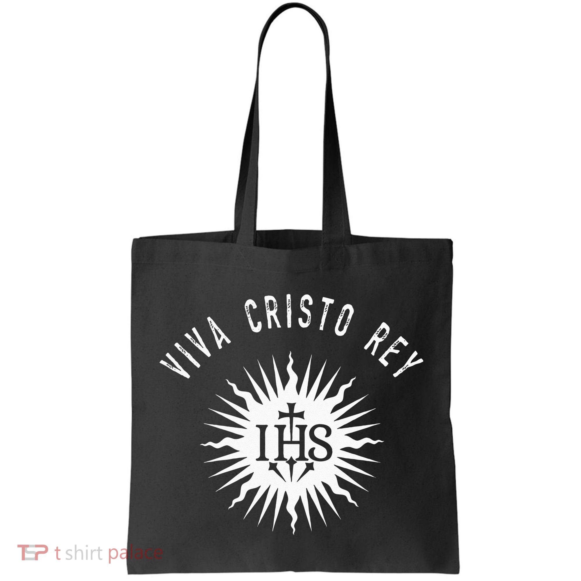 Viva Cristo Rey Roman Catholic Cristeros Tote Bag
