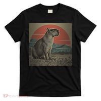 Vintage Capybara Retro Capybara T-Shirt thumb 0