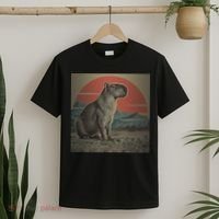 Vintage Capybara Retro Capybara T-Shirt thumb 2