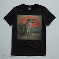 Vintage Capybara Retro Capybara T-Shirt thumb 5