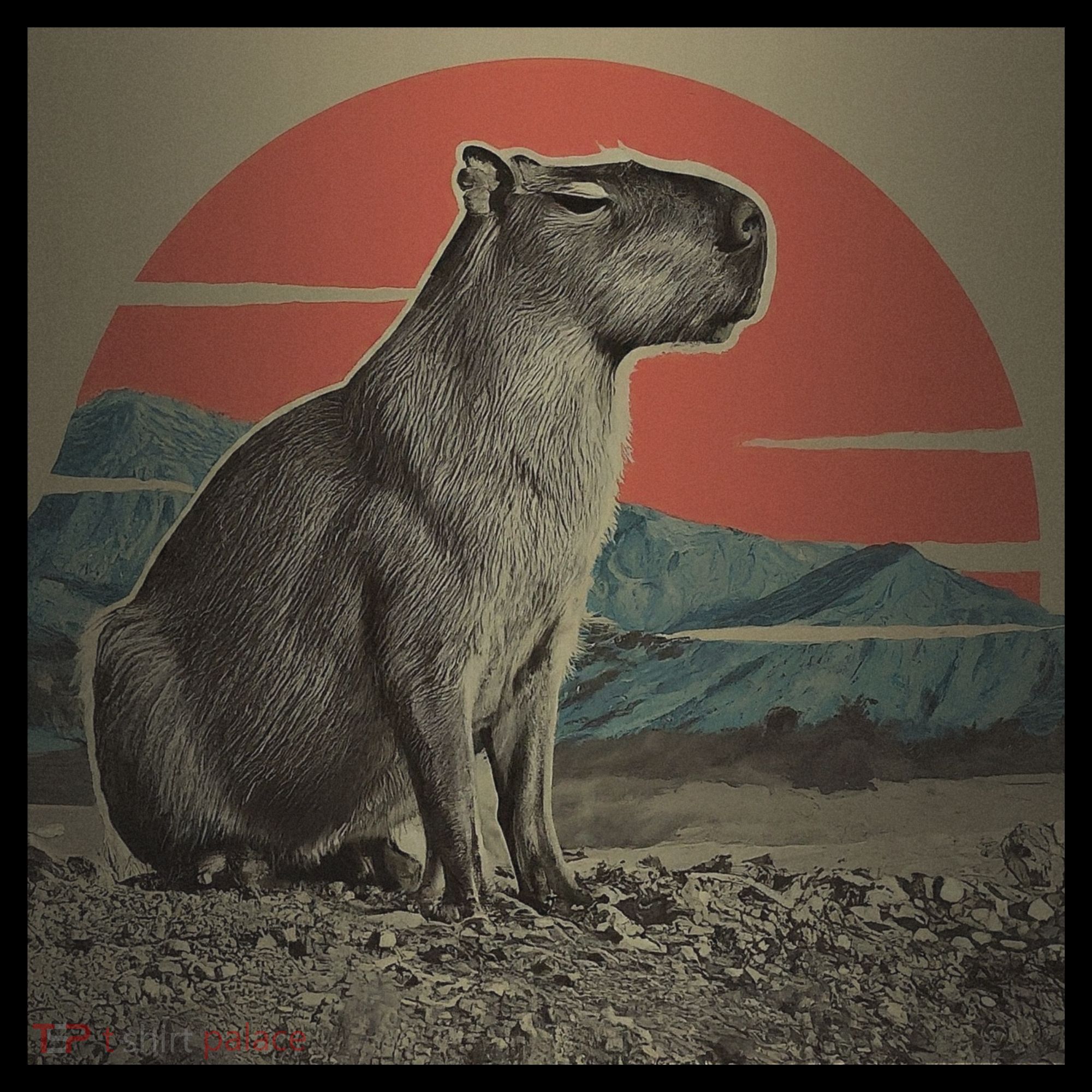 Vintage Capybara Retro Capybara T-Shirt