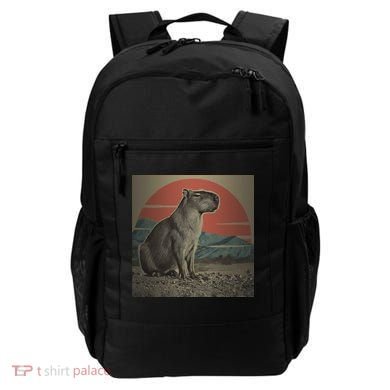 Vintage Capybara Retro Capybara Backpack