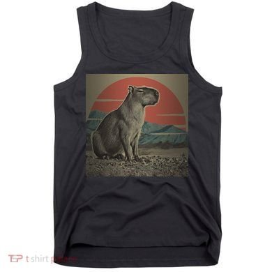 Vintage Capybara Retro Capybara Tank Top