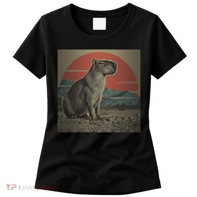 Vintage Capybara Retro Capybara Women's T-Shirt