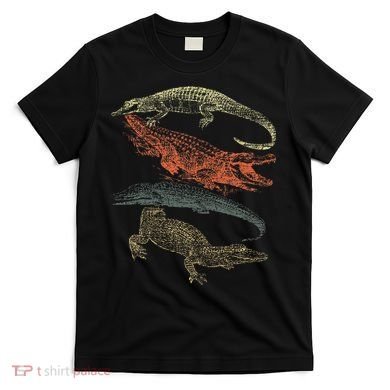 Vintage Crocodiles Retro Crocodile T-Shirt
