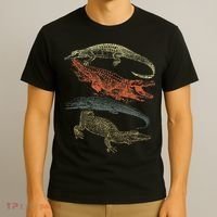 Vintage Crocodiles Retro Crocodile T-Shirt thumb 3