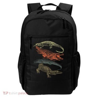 Vintage Crocodiles Retro Crocodile Backpack