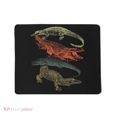 Vintage Crocodiles Retro Crocodile Mousepad