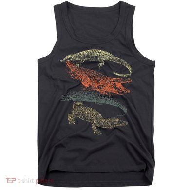 Vintage Crocodiles Retro Crocodile Tank Top