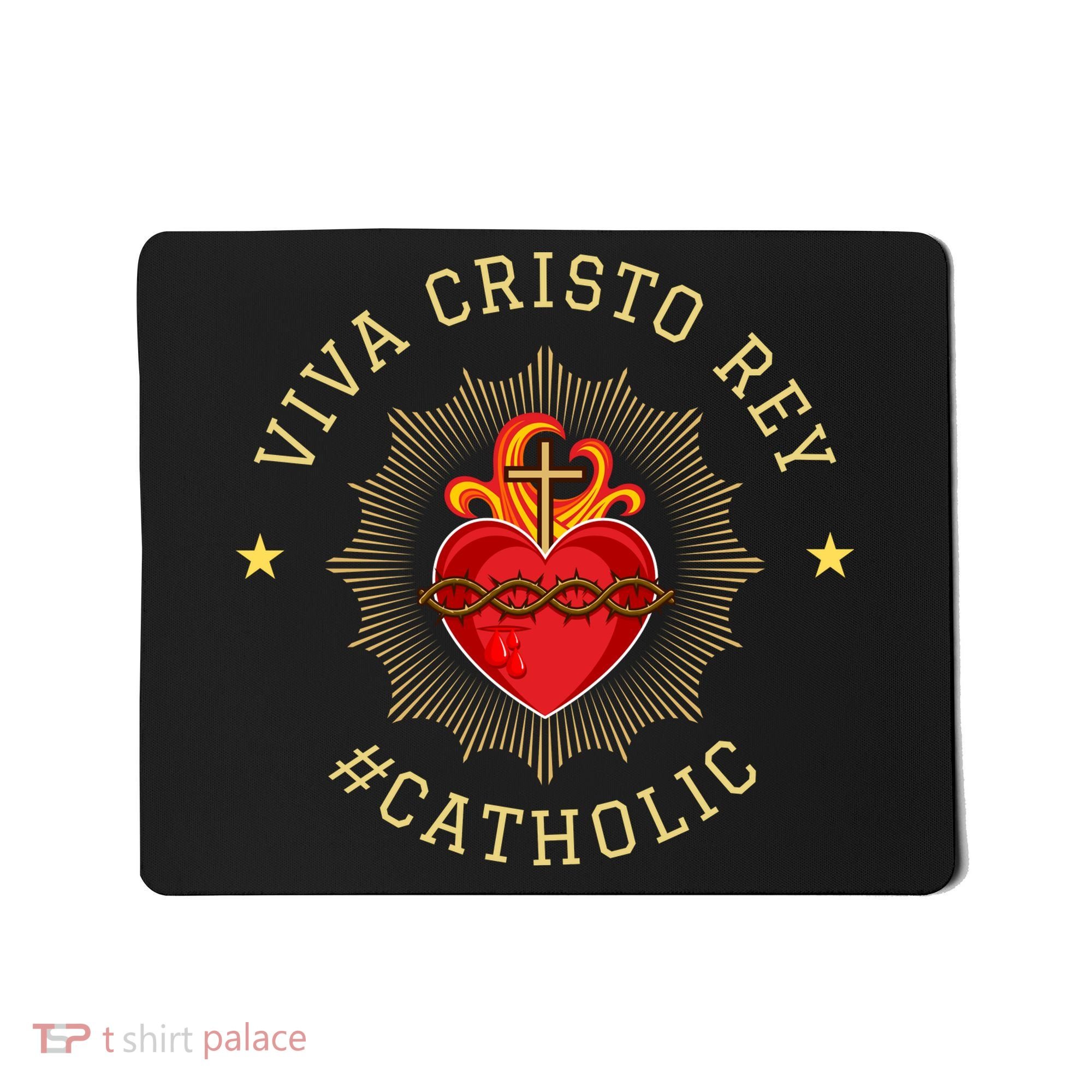Viva Cristo Rey Roman Catholic Gift Mousepad