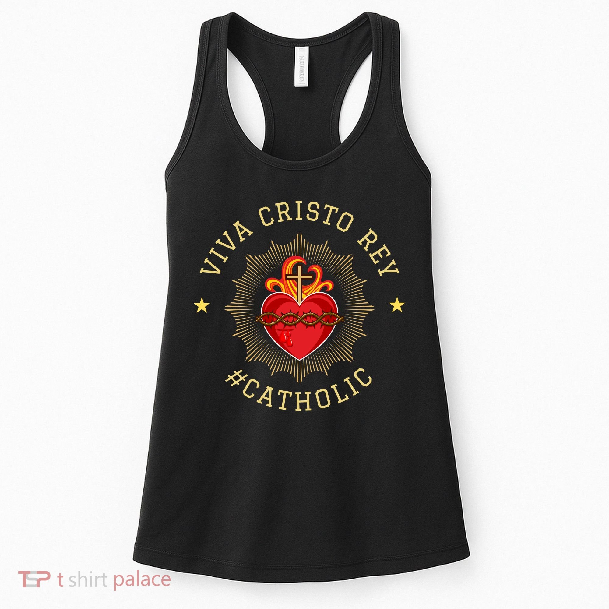 Viva Cristo Rey Roman Catholic Gift Women's Tank Top