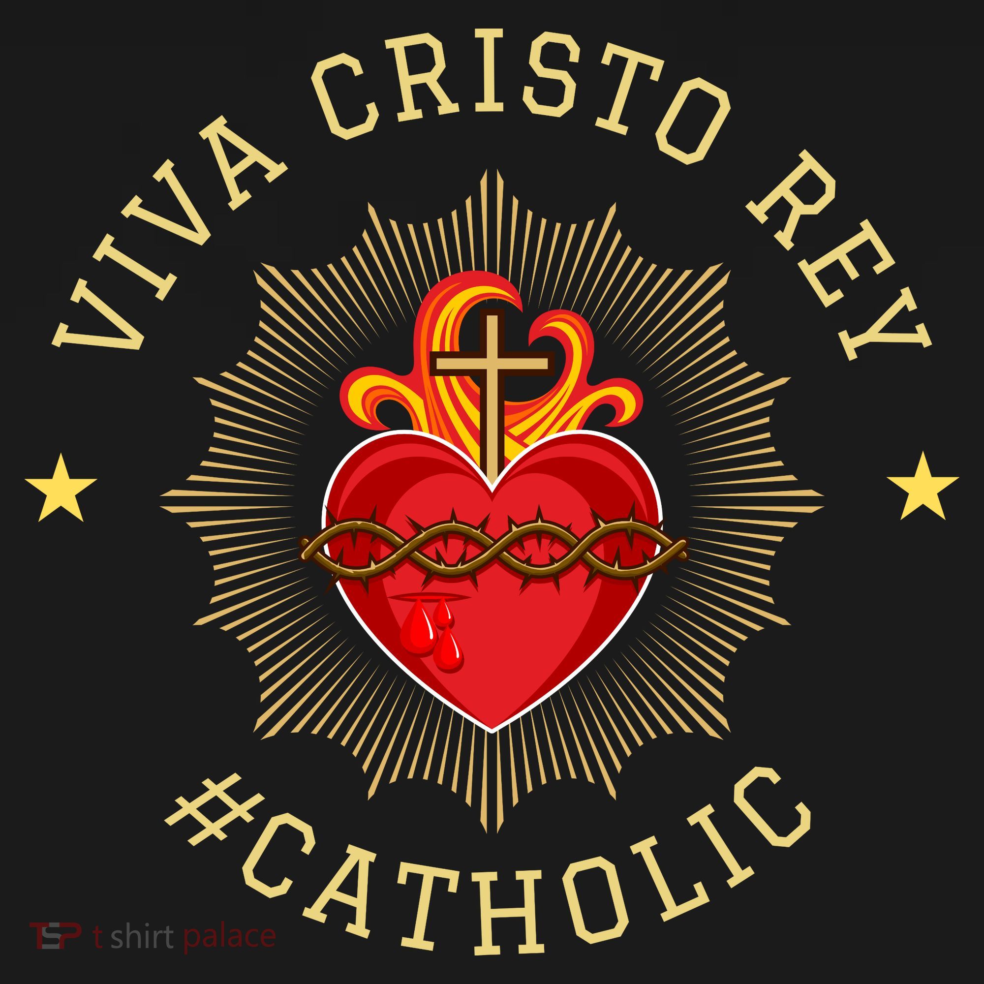 Viva Cristo Rey Roman Catholic Gift Kids Sweatshirt