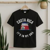 Vintage Costa Rica Flag It Is In My DNA Costa Rican Gift T-Shirt thumb 2