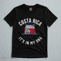 Vintage Costa Rica Flag It Is In My DNA Costa Rican Gift T-Shirt thumb 5