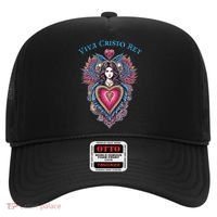 Viva Cristo Rey Sacred Heart Roman Catholic Hat thumb 0