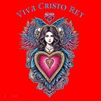 Viva Cristo Rey Sacred Heart Roman Catholic Santa Hat thumb 1