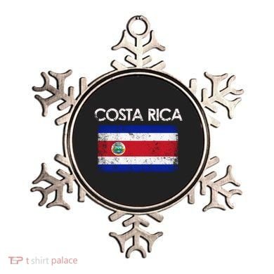 Vintage Costa Rica Rican Flag Pride Cool Gift Ornament