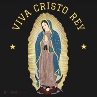 Viva Cristo Rey Our Lady Of Guadalupe Roman Catholic Gift Women's Hoodie thumb 2