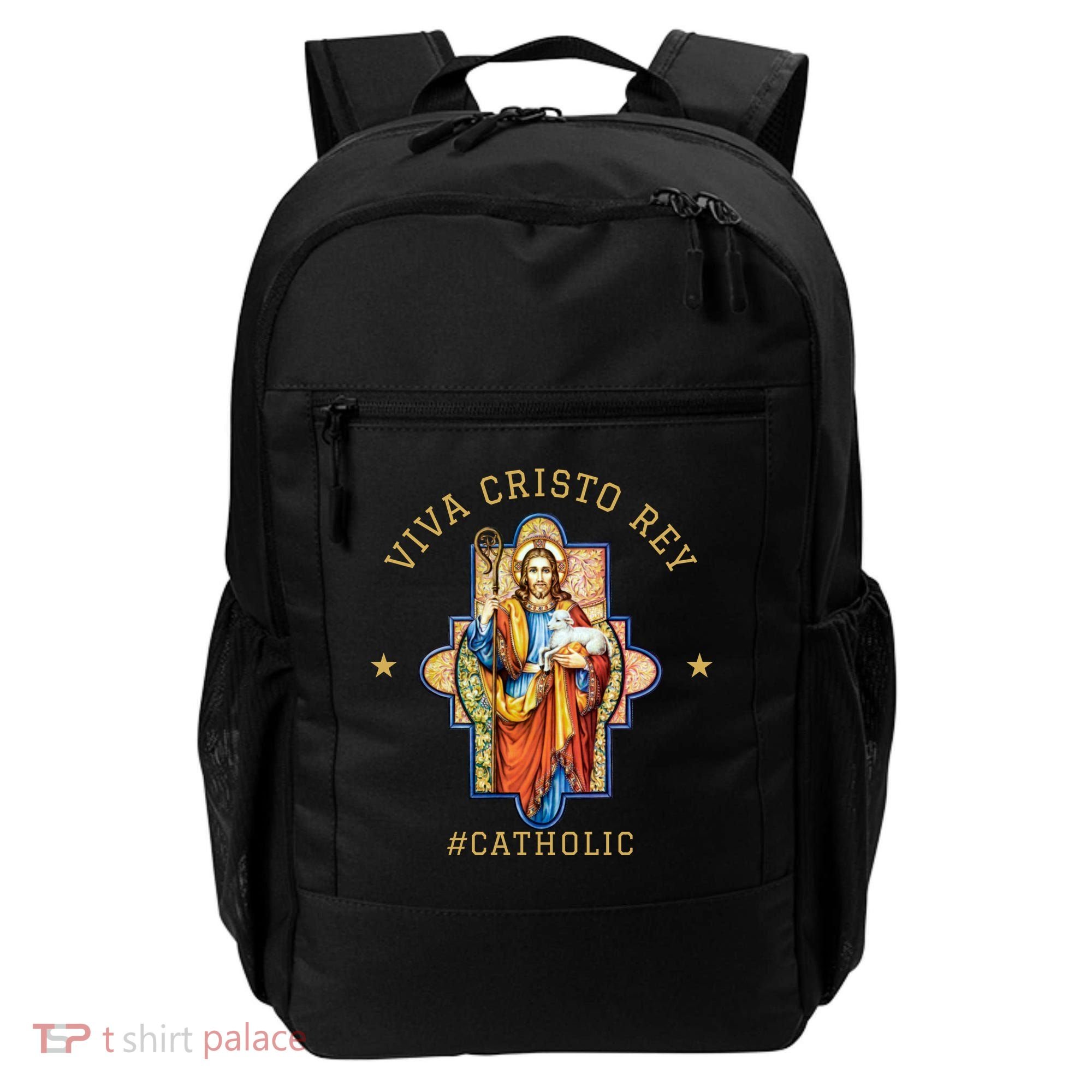 Viva Cristo Rey Roman Catholic Gift Backpack