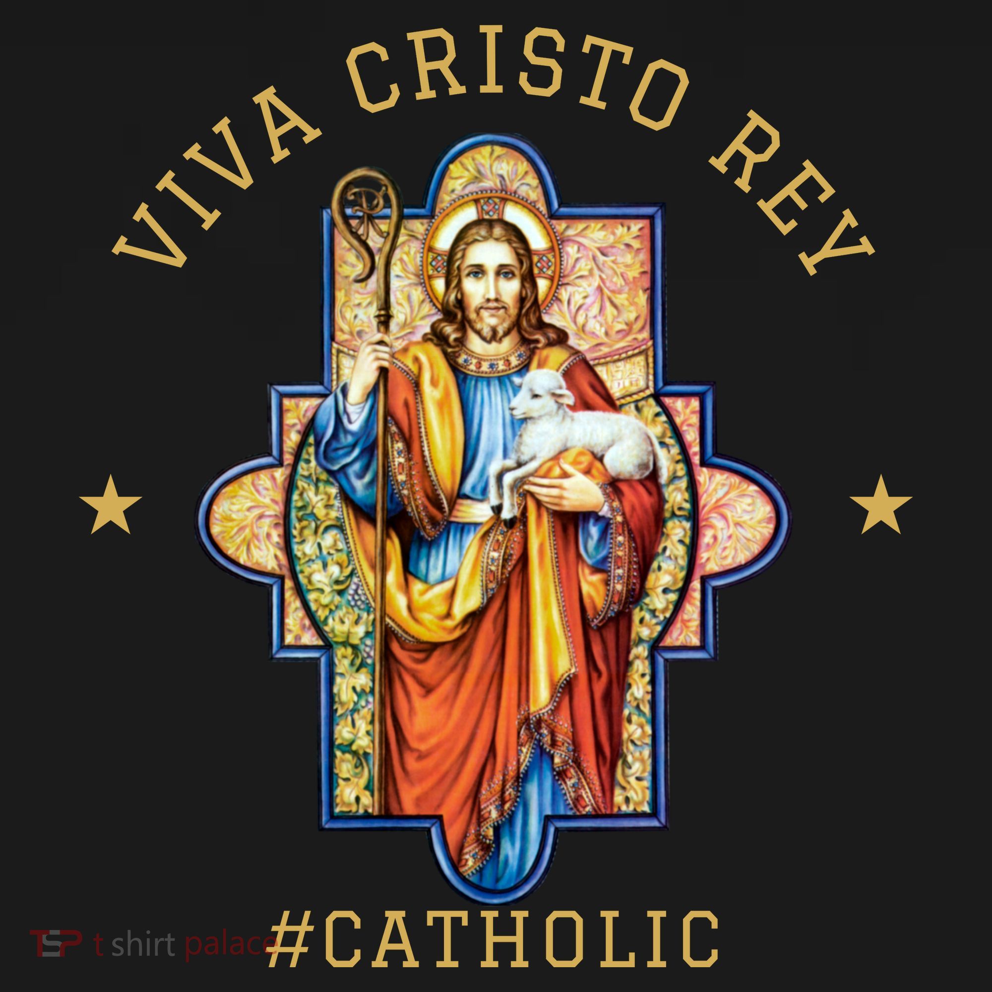 Viva Cristo Rey Roman Catholic Gift Coaster