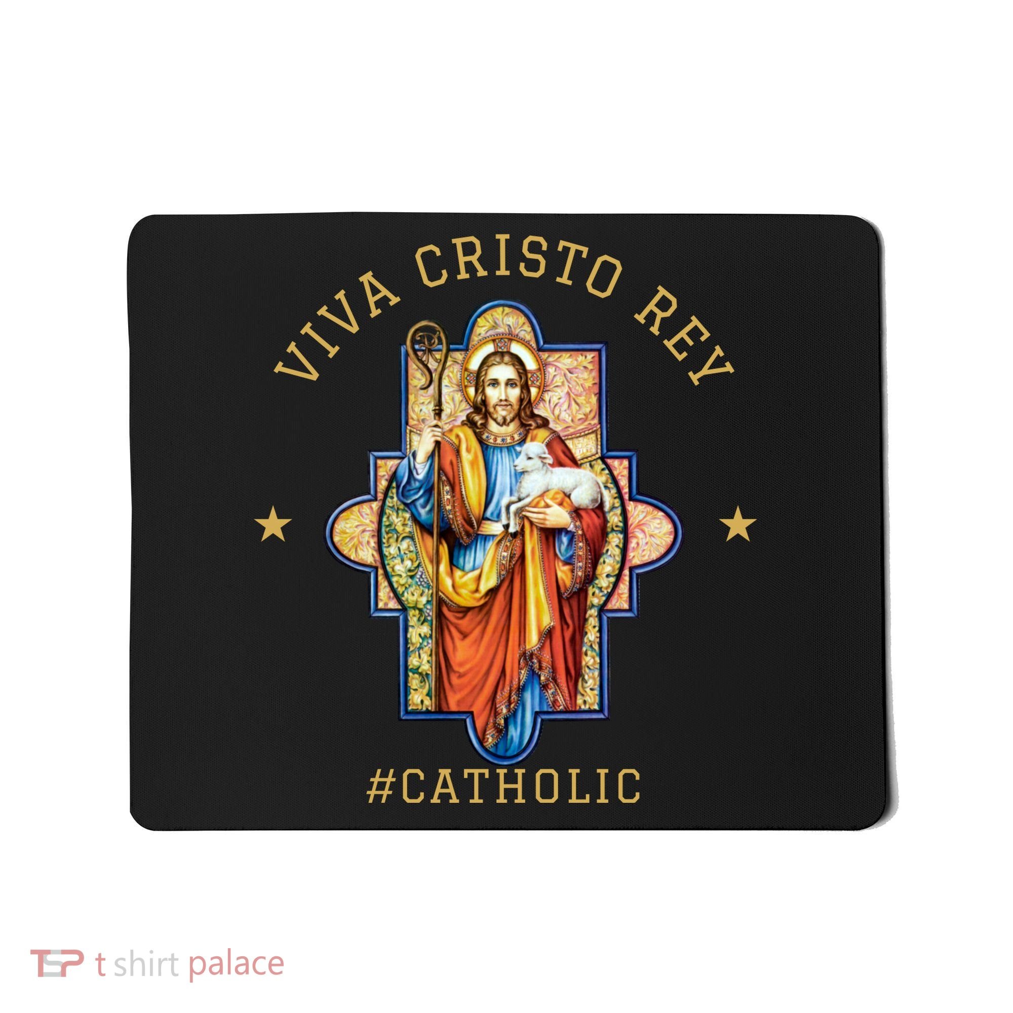 Viva Cristo Rey Roman Catholic Gift Mousepad