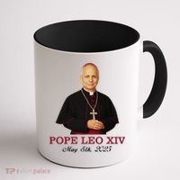 Vivo Christo Rey Pope LEO XIV May 8th, 2025 Catholic Pope Coffee Mug thumb 1