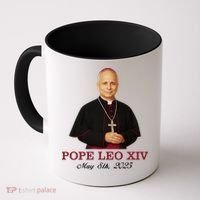 Vivo Christo Rey Pope LEO XIV May 8th, 2025 Catholic Pope Coffee Mug thumb 0